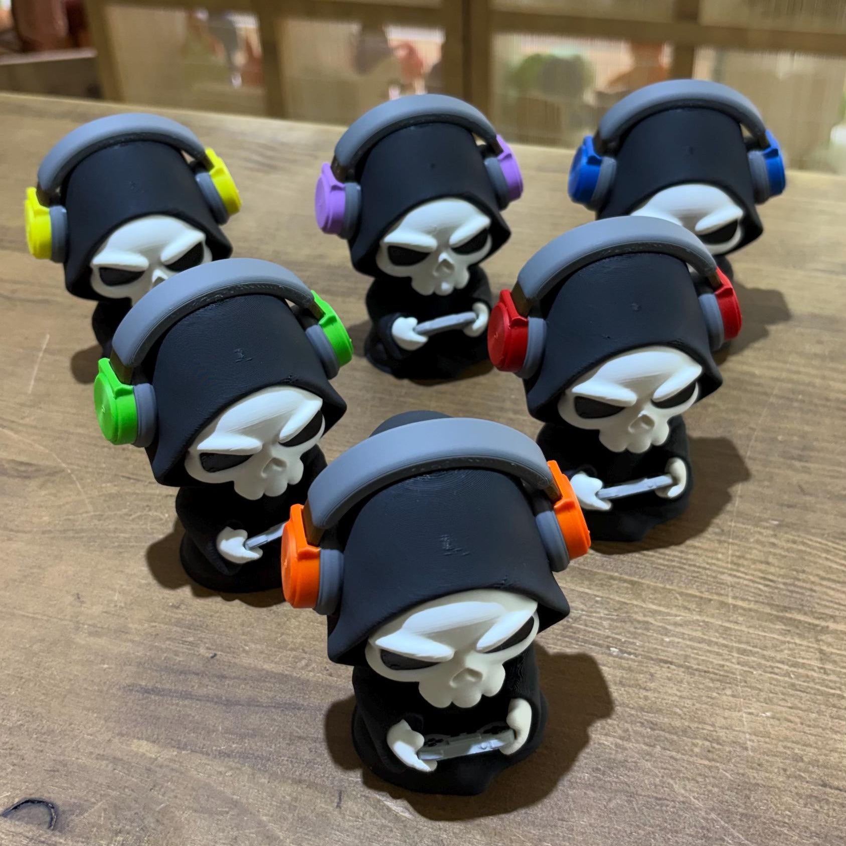 FIGURAS DE CALAVERA GAMER